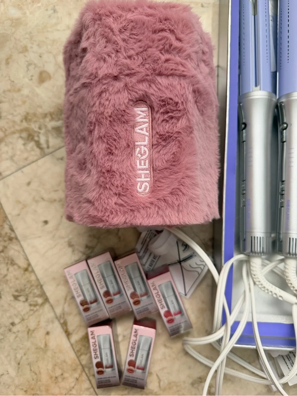SHEGLAM Hair One touch curl iron and blushes and lipstick - Picture 2 of 5